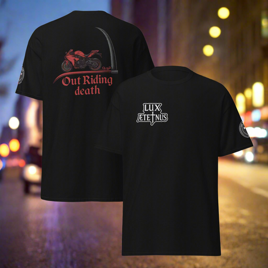 "Out Riding Death" - Lux Aeternus Shirt