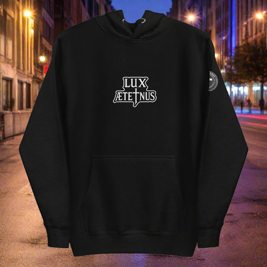 'Outriding Death' -Lux Aeternus Hoodie