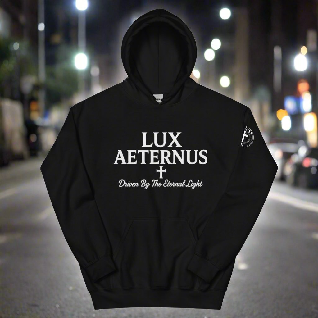 Lux Aeternus "Driven By The Eternal Light" Unisex Hoodie